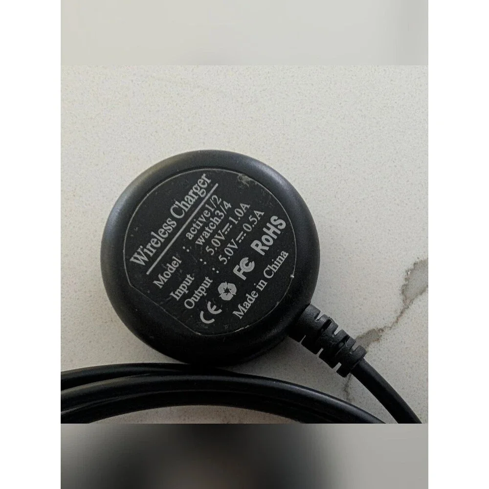 Wireless Charger Pad USB Fast Charge Samsung Galaxy Watch 3 Compatible 5V/1A